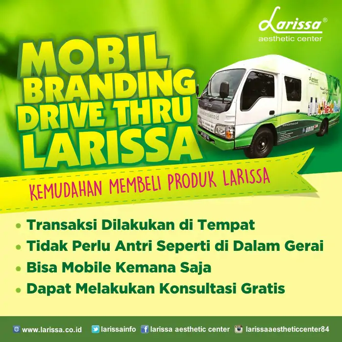 mobil branding larissa semakin dekat berbagi denganmu